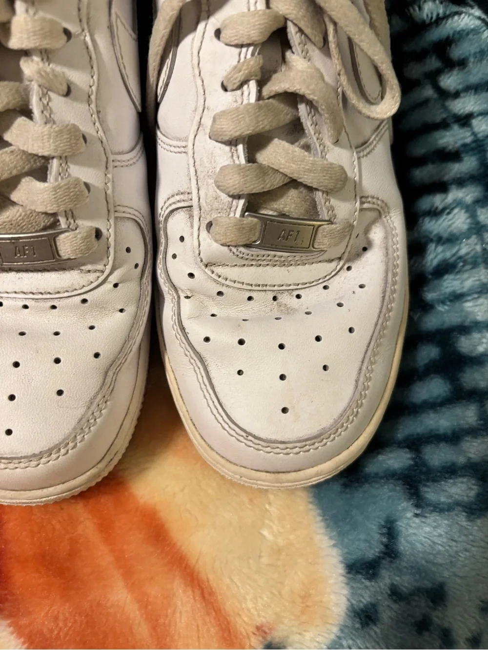 Nike Women’s White Leather Sneakers